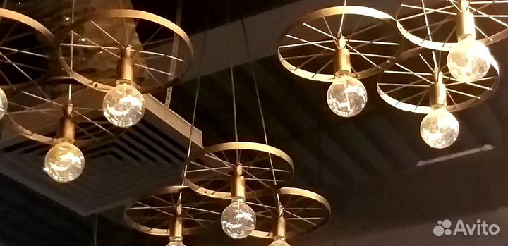 Люстра потолочная винтаж