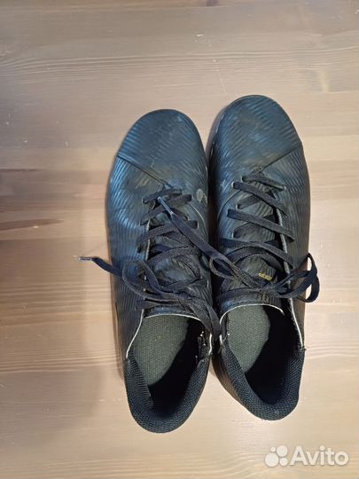 Футбольные сороконожки adidas nemeziz 19.4 черные