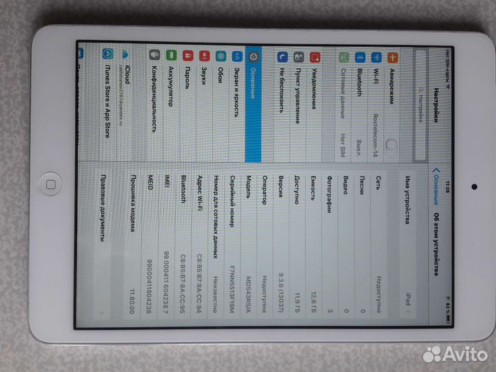 iPad mini (wi-fi+Cellular,MM)