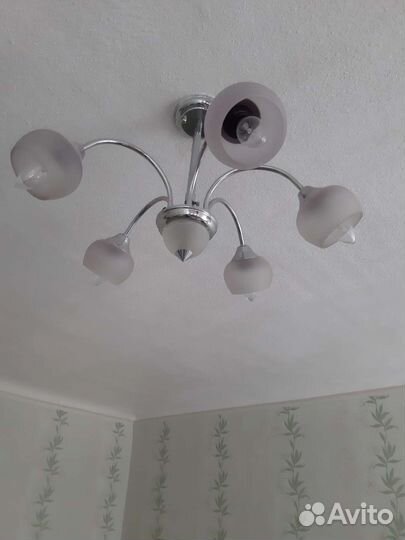 Люстра потолочная бу
