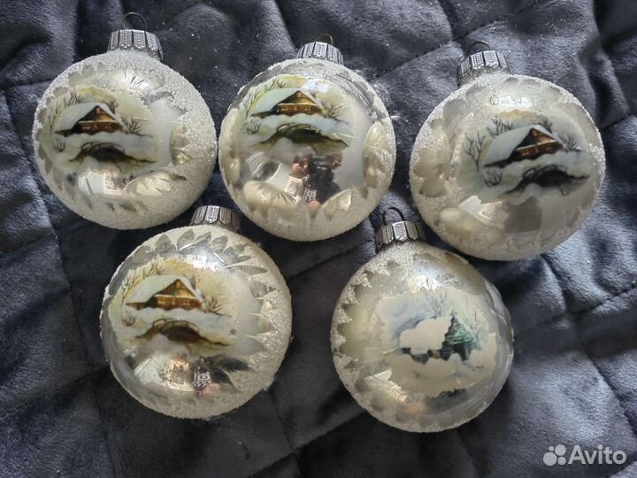 Елочные игрушки СССР ГДР