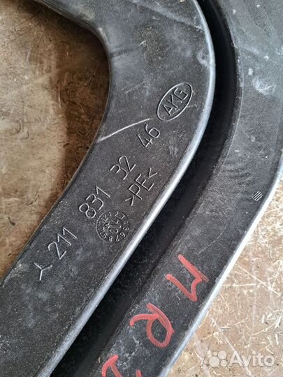 Воздуховод печки Mercedes W211