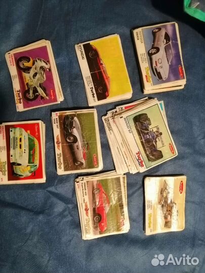 Вкладыши от жвачки Turbo