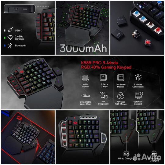 Комплекты клавиатура/клавиатура+мышь (разные)