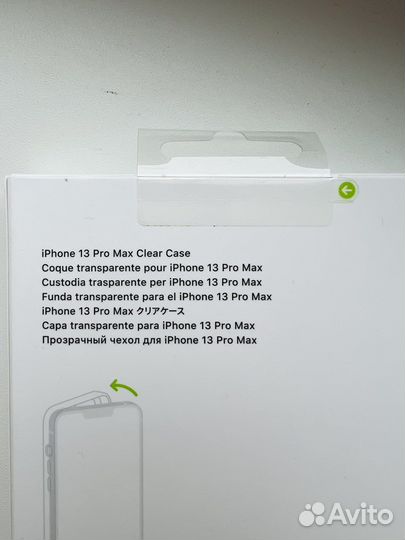 Чехол iPhone 13 Pro Max Clear Case MagSafe