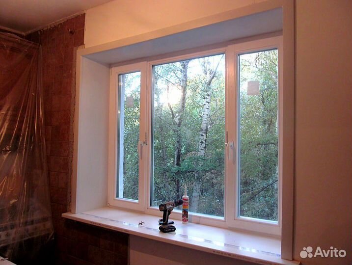 Пвх окна для дома и офиса новые