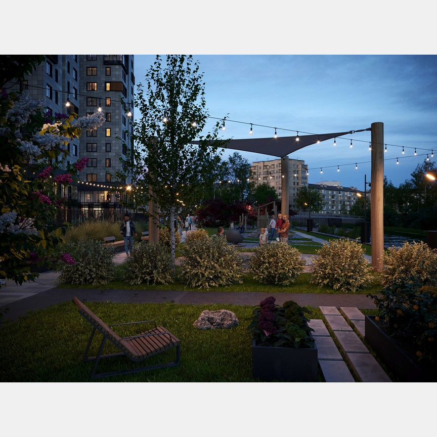 Апартаменты-студия, 31,1 м², 13/13 эт.
