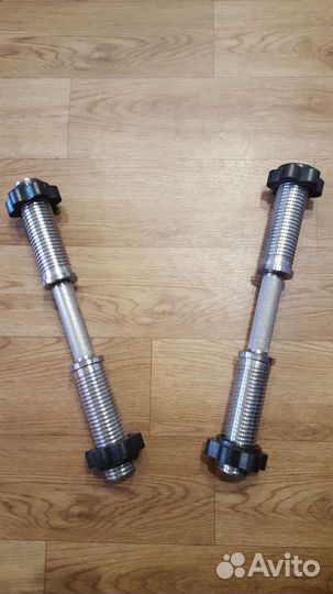 Гантели. Посадочный диаметр как у стандартн. грифа