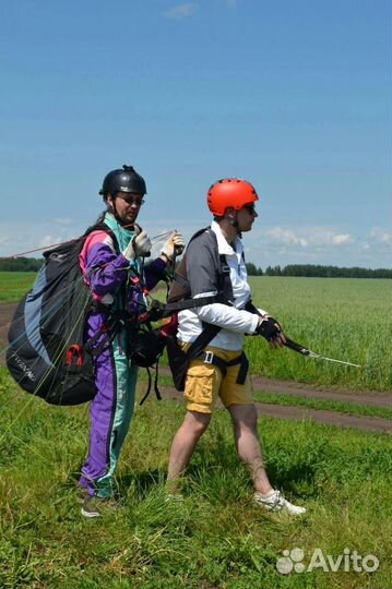 Обучение Полëтам на параплане