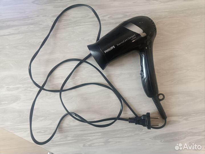 Фен philips essentialcare compact 1200w