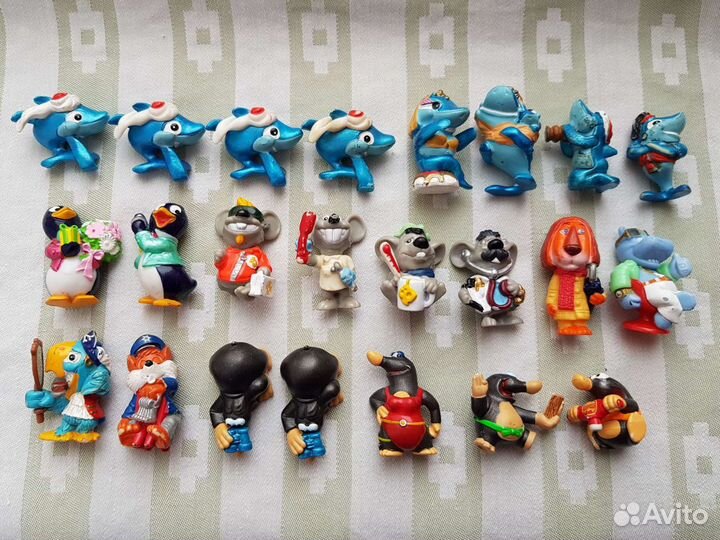 Игрушки из Kinder 90-х, 2000 годов