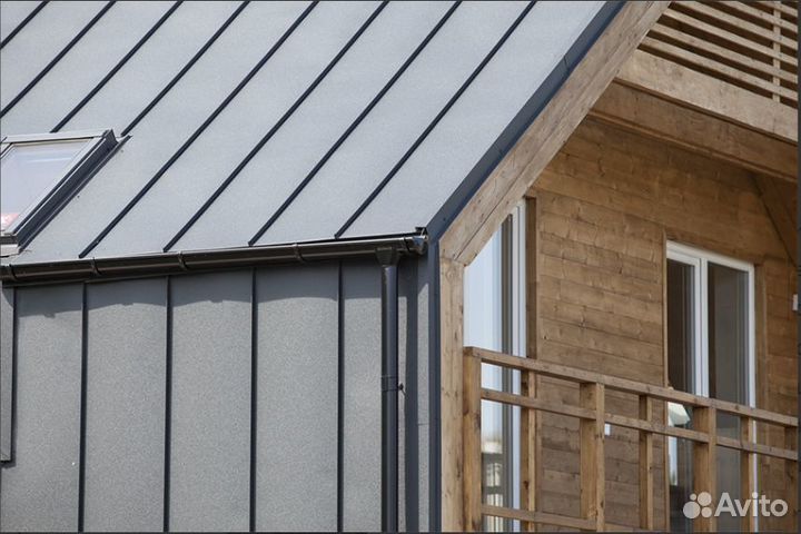 Фальцевая кровля. Кликфальц