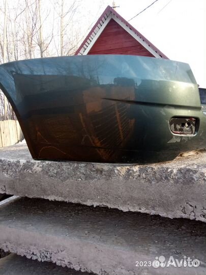 Задний бампер на приора универсал