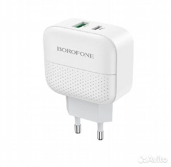 Зарядное устройство Borofone BA46A Premium PD + Q