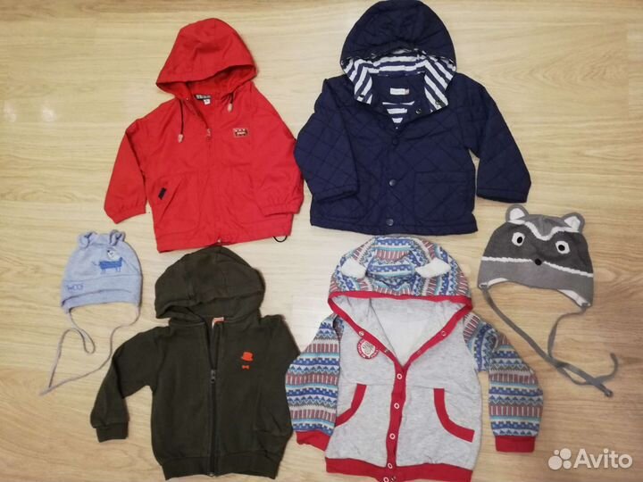 Пакет детских мальчиковых вещей на 10-18 мес