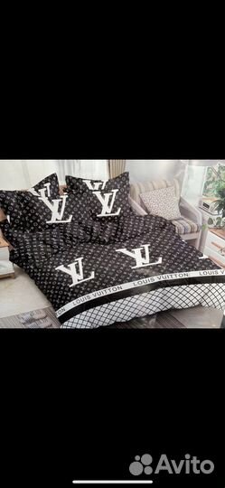 Постельное белье евро с одеялом