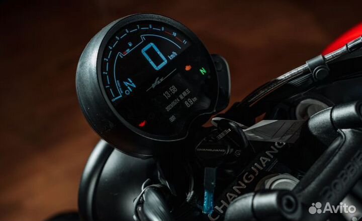 Мотоцикл CJ Adept 700 черный