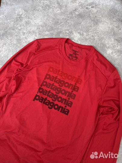 Спортивные лонгслив patagonia оригинал