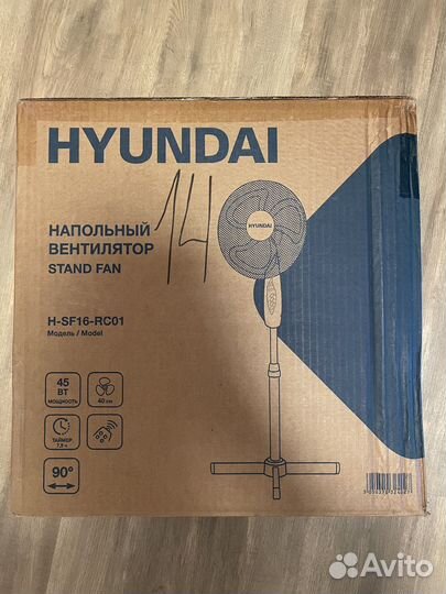 Вентилятор напольный Hyundai