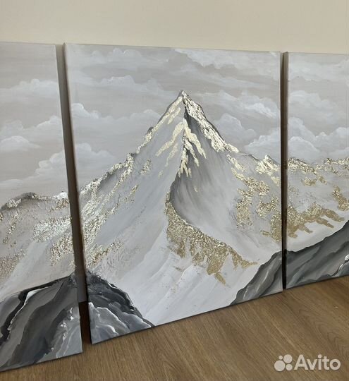 Большая картина в наличии, 60х150 см