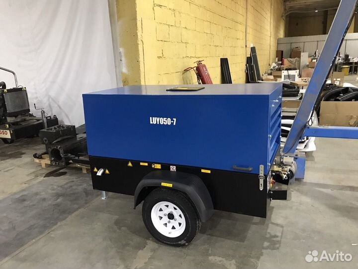 Передвижной дизельный компрессор 7 бар