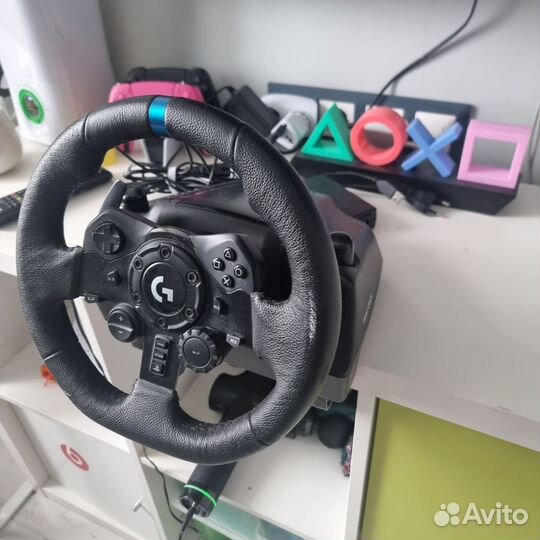 Игровой руль Logitech G923, PC/ PS4/PS5