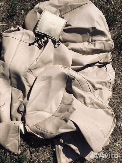 Автомобильные чехлы из экокожи бу