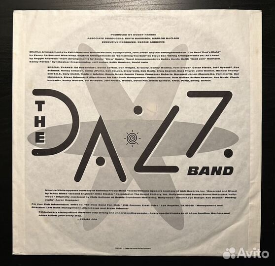 The Dazz Band – Wild And Free (Германия 1986г.)