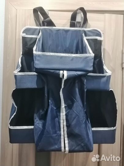 Сумка органайзер кармашки на кроватку или комод