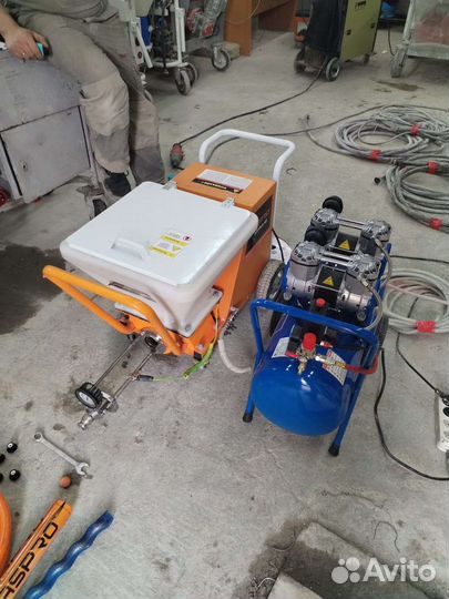 Аренда шпаклевочного - окрасочного оборудования