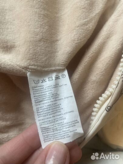 Демисезонный комбинезон 74+шапка