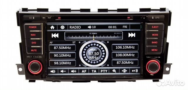 Штатная магнитола Nissan Teana 2014 + DV-8568A