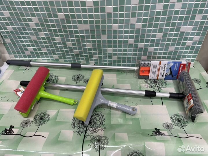 Швабры, окномойки, щетки, сметки