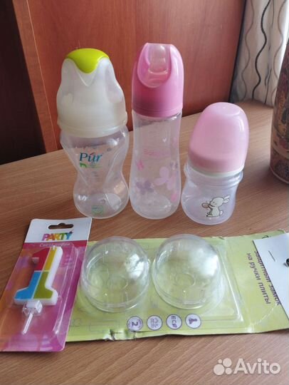 Бутылочки для кормления и пауч-контеньеры