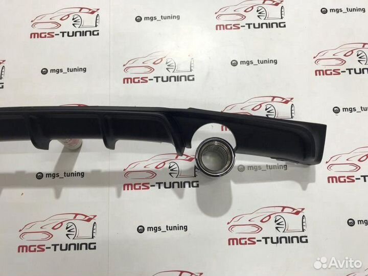 Диффузор BMW F30 M-Performance 1x1 + Akrapovic