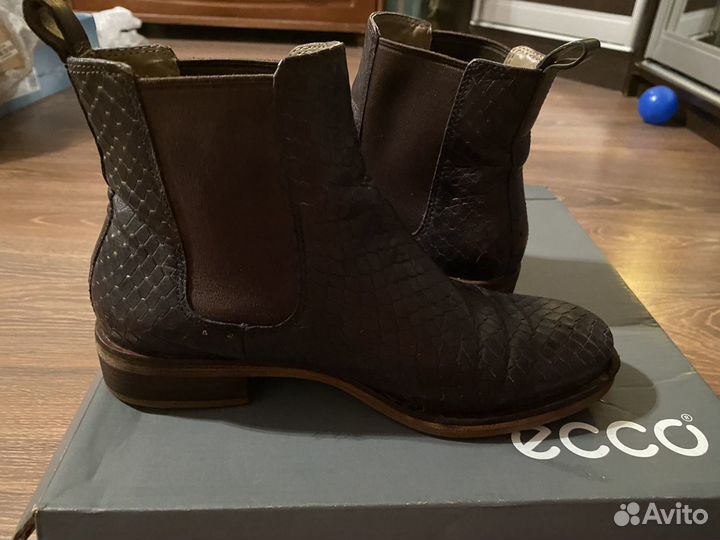 Ботинки челси ecco