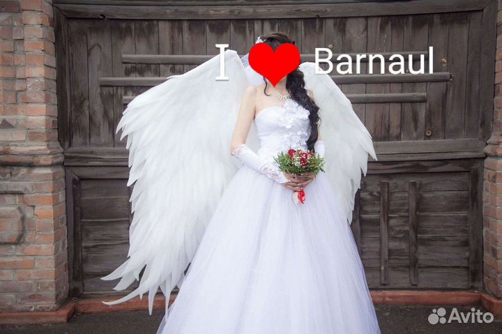 Свадебное платье пышное