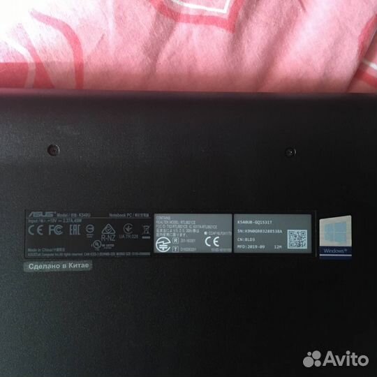 Ноутбук Asus