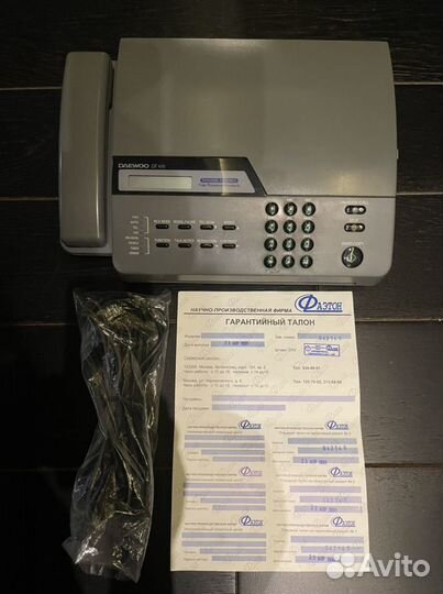 Факс daewoo