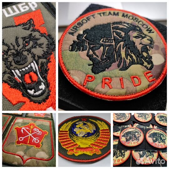 Изготовление шевронов и вышивка на заказ