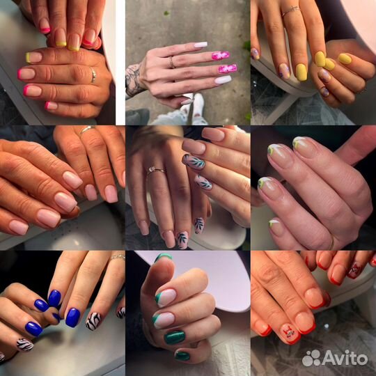 Кератин ботокс выпрямление волос маникюр