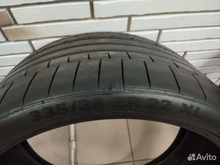 Continental ContiSportContact 6 295/30 R22 и 335/25 R22