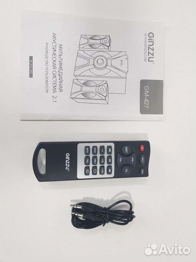 Колонки 2.1 Ginzzu GM-427 60 Вт