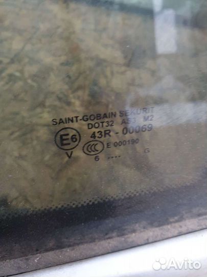 Форточка задняя правая Porsche Cayenne