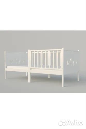 Кроватка Лисенок для малыша из натурального дерева