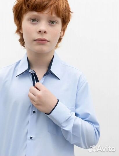 Школьные рубашки Бростем из модала и хлопка