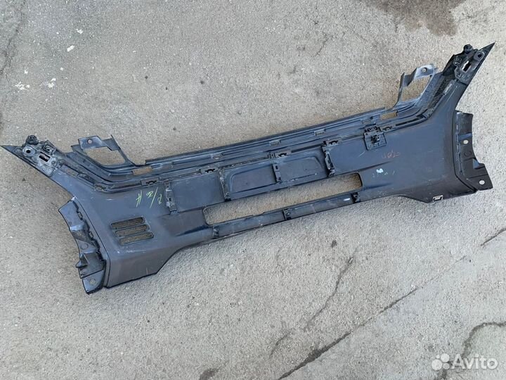 Накладка переднего бампера Outlander 3 (c 2018)