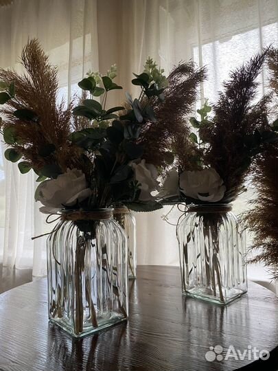 Цветочная композиция на свадьбу