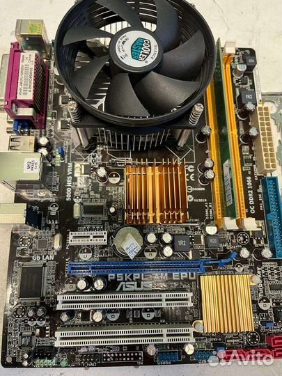 Материнская плата + процессор