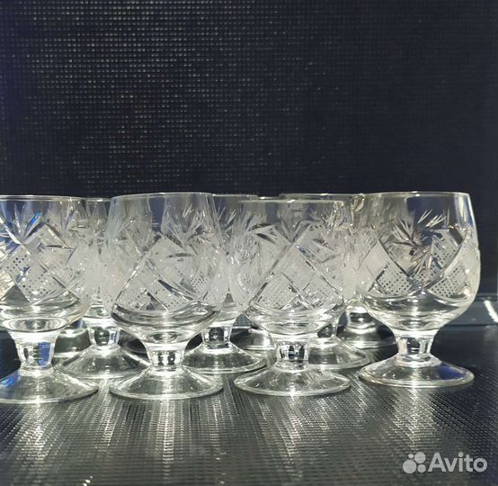 Хрустальные рюмки СССР